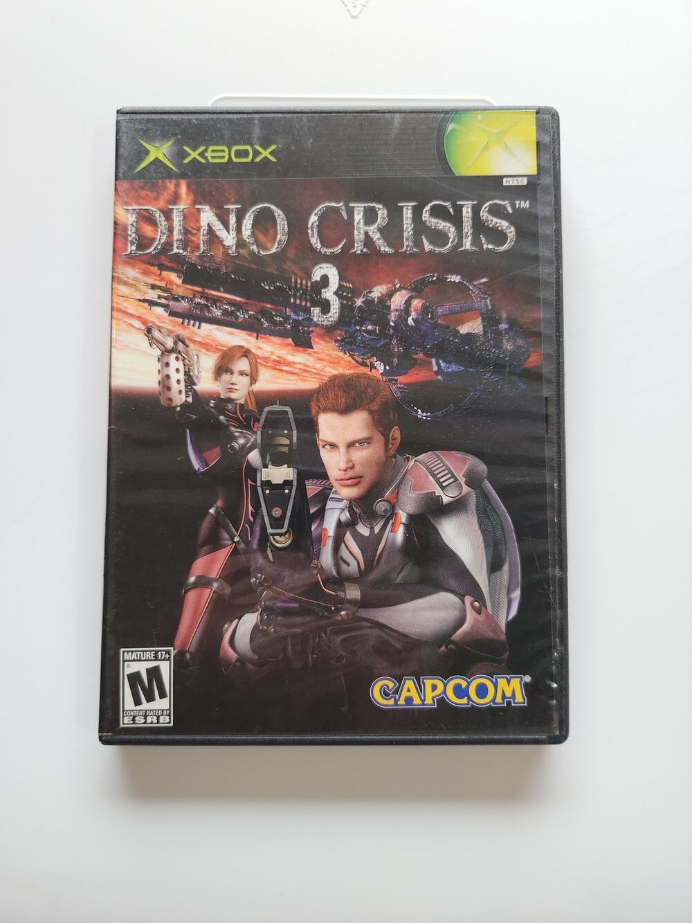 Dino Crisis 3 Original Xbox Video Game Capcom Survival Horror Action CIB Tested